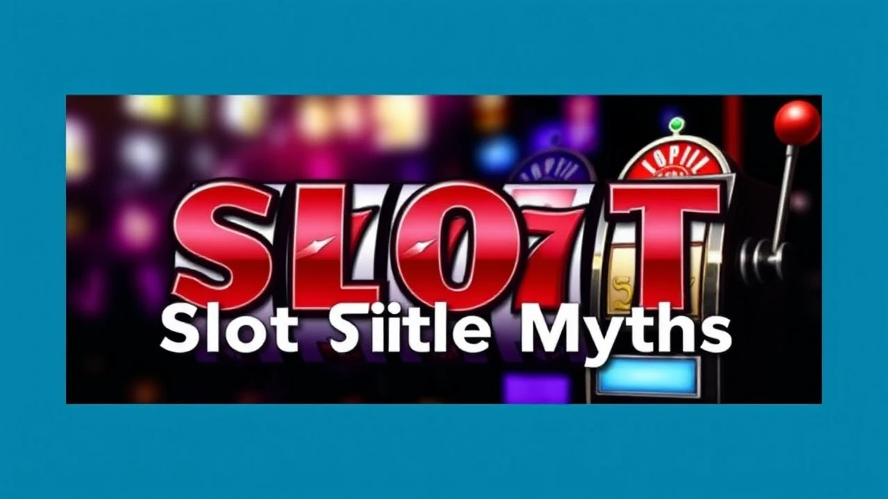 Debunking Ten Slot Title Myths: Distinguishing Reality from Mythology